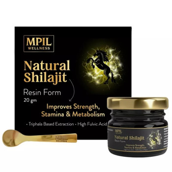 Mpil Natural Shilajit Resin Form (20g)