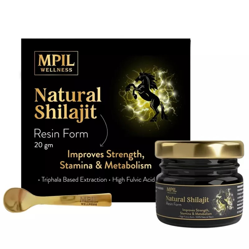 Mpil Natural Shilajit Resin Form (20g)