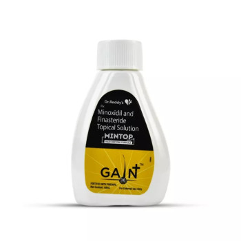 Dr Reddy Mintop Gain Hair Restore Formula Kit (10% w/v,0.1% w/v) (60ml)