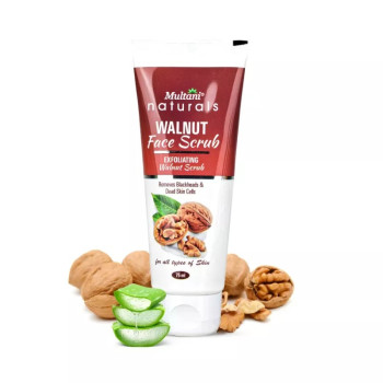 Multani Naturals Walnut Face Scrub (75ml)