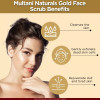 Multani Naturals Gold Face Scrub (25ml Extra) (100ml)