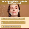 Multani Naturals Gold Face Scrub (15ml Extra) (50ml)