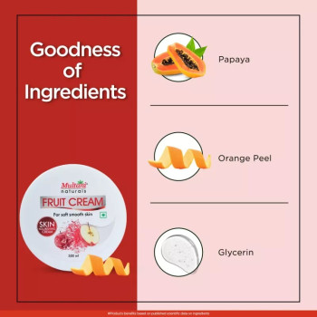 Multani Naturals Fruit Skin Cream (500ml)