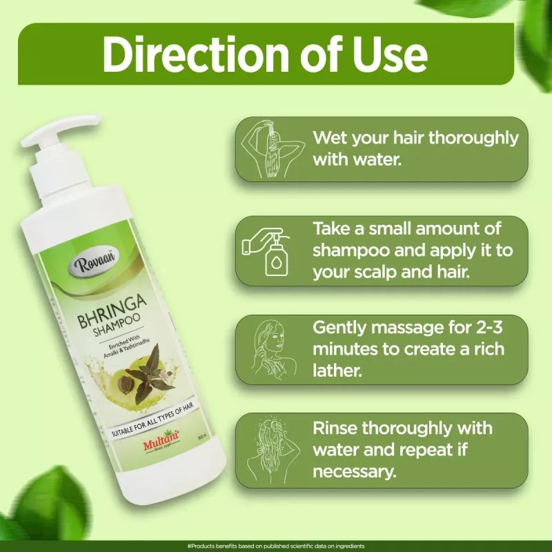 Multani Bhringa Shampoo (500ml)