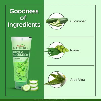 Multani Naturals Neem & Cucumber Face Wash (65ml)