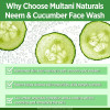 Multani Naturals Neem & Cucumber Face Wash (65ml)