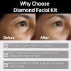 Multani Naturals Diamond Facial Kit For Diamond Glow (Cleansing Cream 20ml + Massage Cream 20ml + Face Scrub 20ml + Face Pack 20ml + Massage Gel 20ml) (100g)