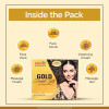 Multani Naturals Gold Facial Kit Contains For Golden Glow (Cleansing Cream 20ml + Massage Cream 20ml + Face Scrub 20ml + Face Pack 20ml + Massage Gel 20ml) (100g)