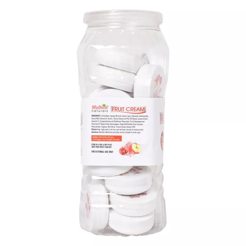 Multani Naturals Fruit Skin Cream Jar Pack (Each Cream 15ml) (24pcs)