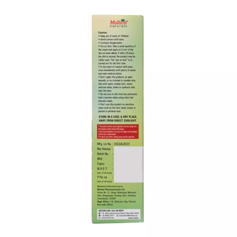 Multani Naturals Aloe Vera Hair Removal Cream (30ml)