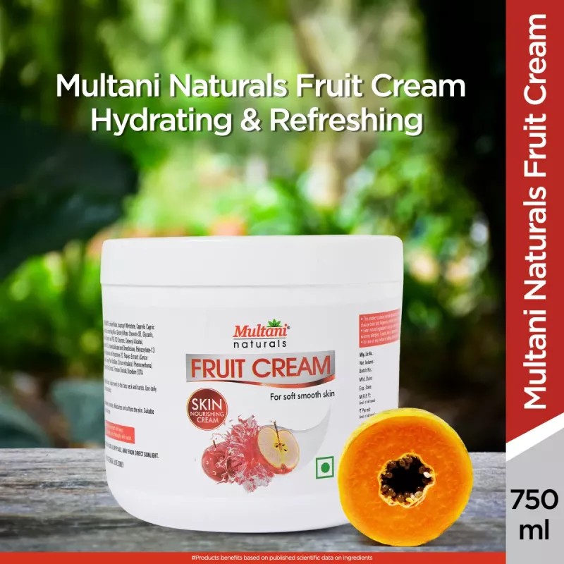 Multani Naturals Fruit Skin Cream (750ml)