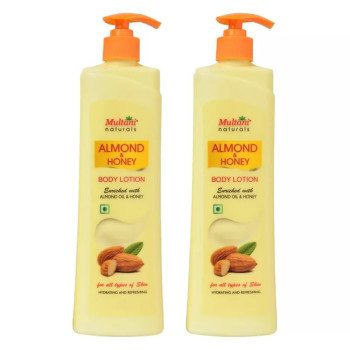 Multani Naturals Almond & Honey Body Lotion (Buy 1 Get 1 Free) (400ml)