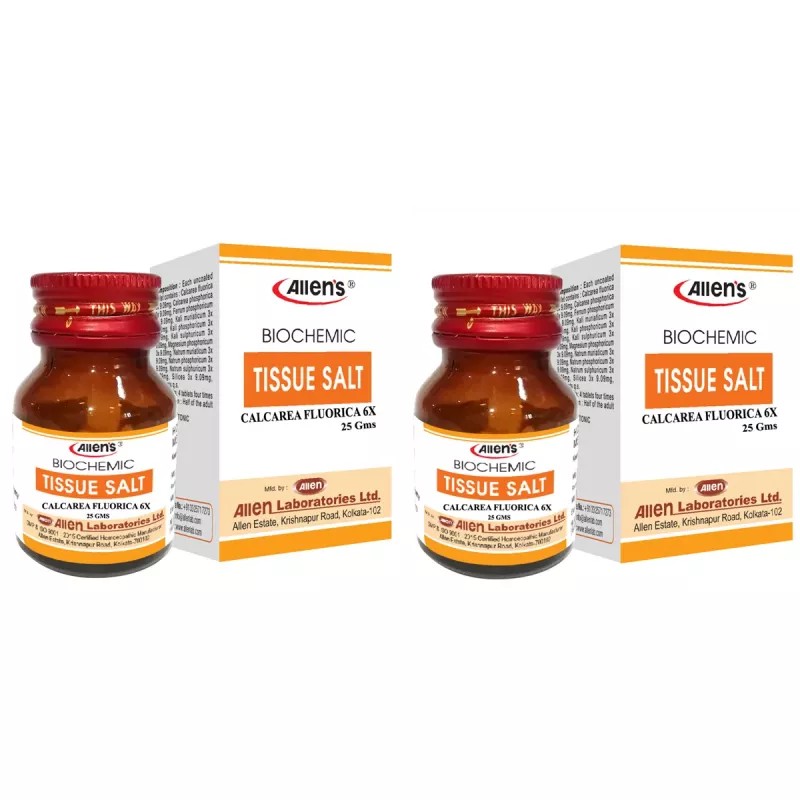 Allens Calcarea Fluorica 6x (25g, Pack of 2)