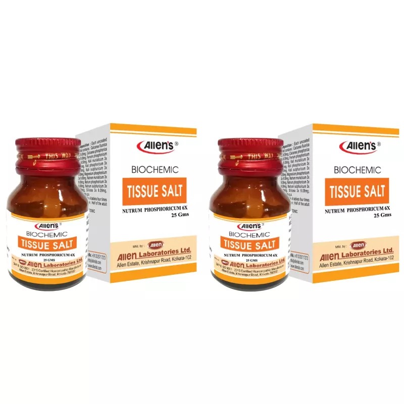 Allens Natrum Phosphoricum 6x (25g, Pack of 2)