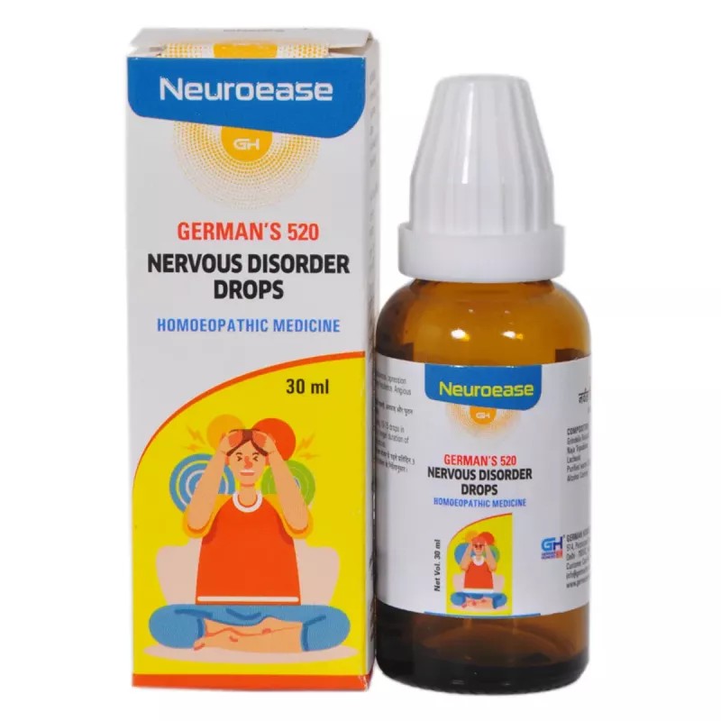 German Homeo Care & Cure Nervous Disorder Drops 520 (30ml)