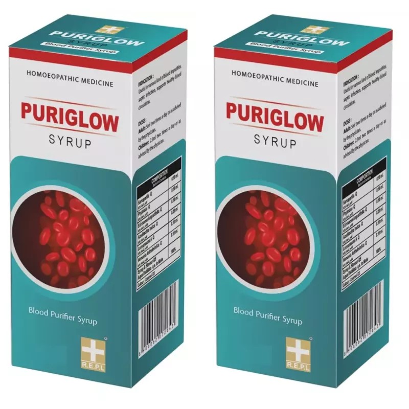 REPL Puriglow Syrup (100ml, Pack of 2)