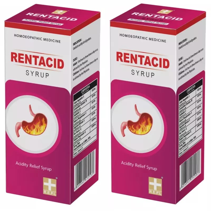 REPL Rentacid Syrup (200ml, Pack of 2)