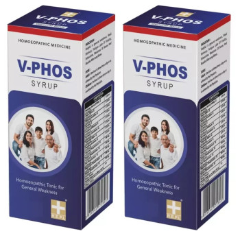 REPL V-Phos Syrup (200ml, Pack of 2)
