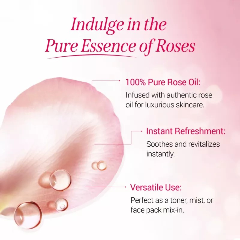 Nisha Refreshing Rose Water For Face (300ml)
