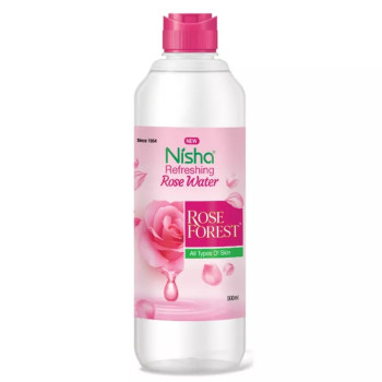 Nisha Refreshing Rose Water For Face (500ml)