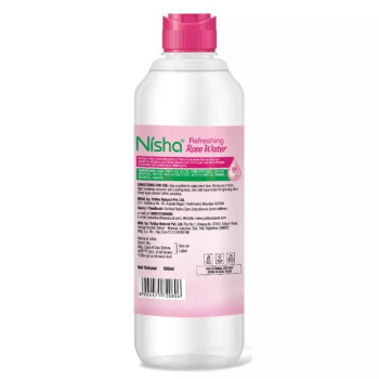 Nisha Refreshing Rose Water For Face (500ml)