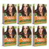 Nisha Creme Hair Color 7.53 Chocolate Blonde (Colorant 20g + Developer 20ml) (1Pack, Pack of 6)