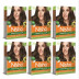 Nisha Creme Hair Color 7.53 Chocolate Blonde (Colorant 20g + Developer 20ml) (1Pack, Pack of 6)