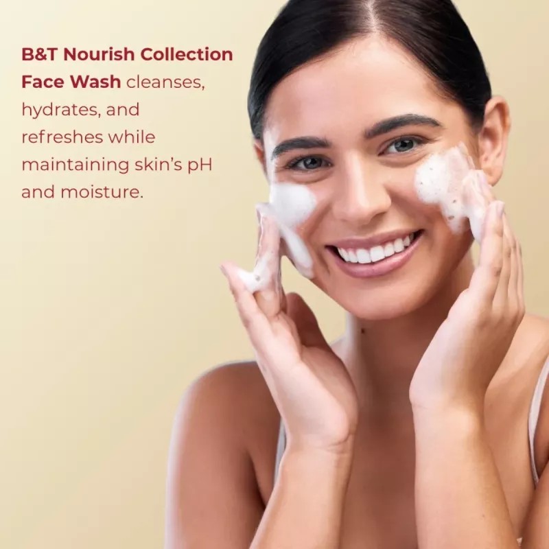 Willmar Schwabe India B&T Nourish Collection Face Wash (100ml)