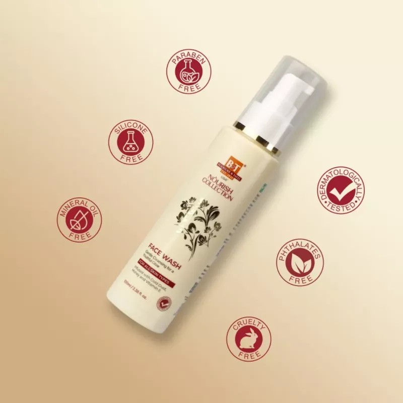 Willmar Schwabe India B&T Nourish Collection Face Wash (100ml)