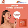 Dr Morepen Exygra Strawberry Flavoured Condoms (3pcs)