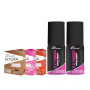 Dr Morepen Exygra Condom Dotted + Exygra+ Delay Spray (Chocolate, Strawberry And Bubblegum Condom Each 3Pcs + Spray 20Gm Pack Of 2) (1Pack)