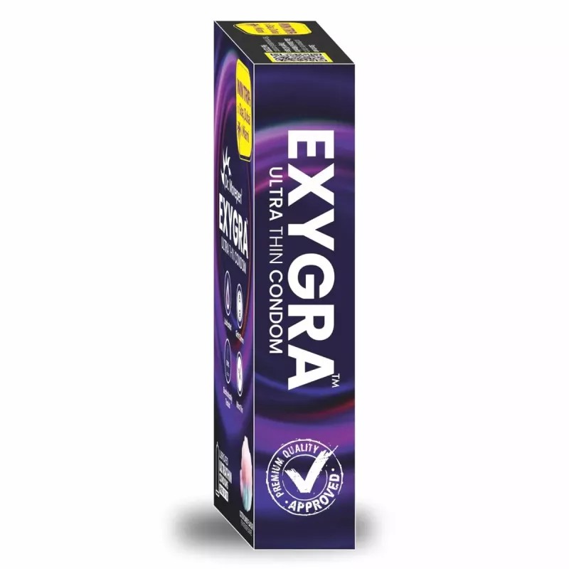 Dr Morepen Exygra Cotton Candy Ultrathin Condom (10pcs)