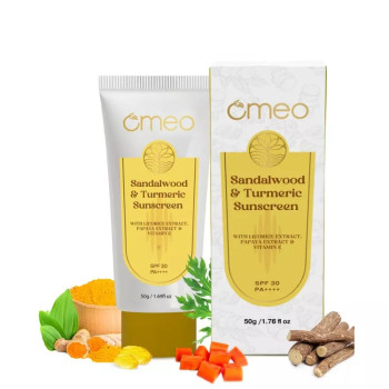 Omeo Sandalwood & Turmeric Sunscreen SPF 30 PA++++ (50g)
