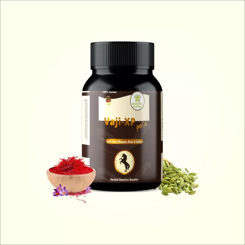 Mantra Ayurveda Vaji XP Gold Stamina Booster For Men (30cap)