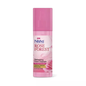 Nisha Rose Water Refreshing Face Cleanser (55ml)