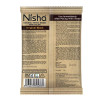 Nisha Henna Based Hair Color Natural Black Powder 2.00 (25g, Pack of 10)