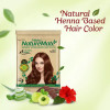 Nisha Nature Mate Henna Based Hair Colour #400 Natural Brown (10g, Pack of 10)