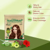Nisha Nature Mate Henna Based Hair Colour #400 Natural Brown (10g, Pack of 10)