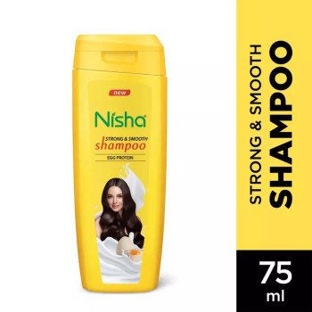 Nisha Egg Protein Shampoo (75ml, Pack of 10)