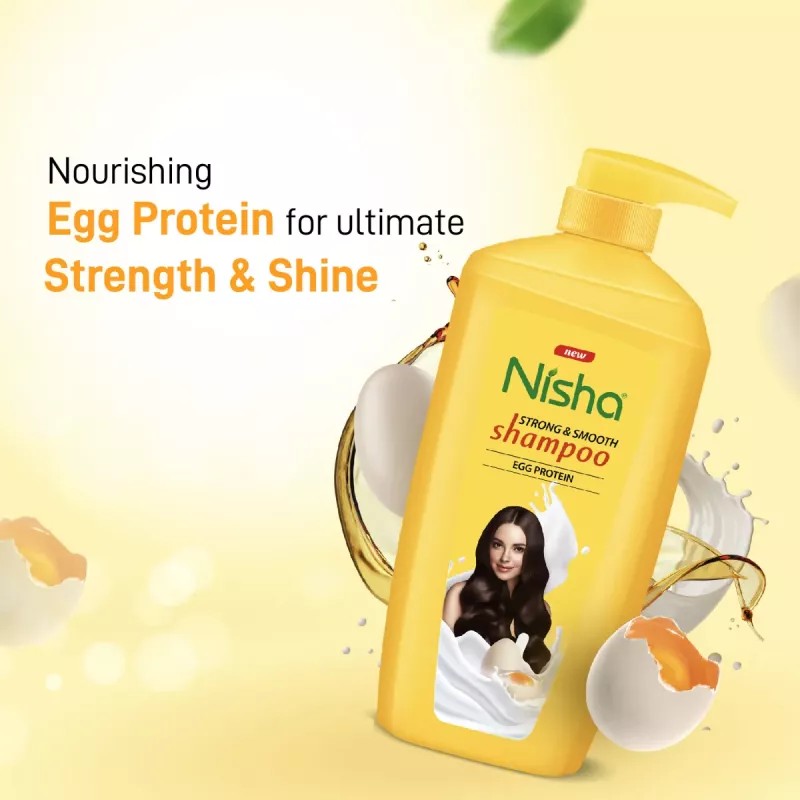 Nisha Egg Protein Shampoo (650ml)