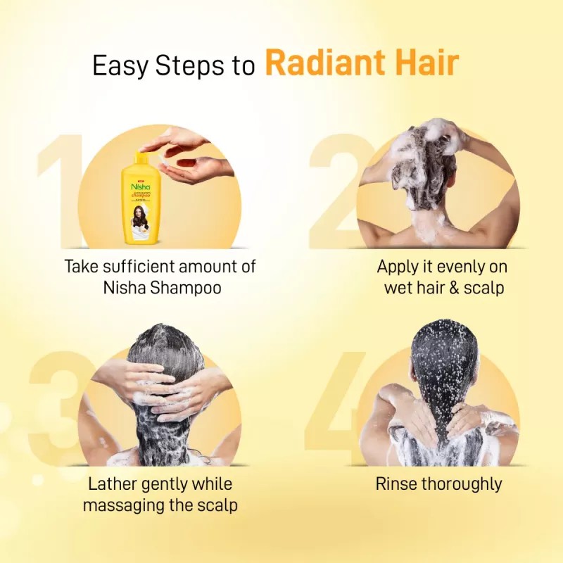 Nisha Egg Protein Shampoo (650ml)