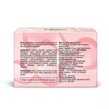 Nisha Luxury Soap Lily of The Valley (100g, Pack of 9)