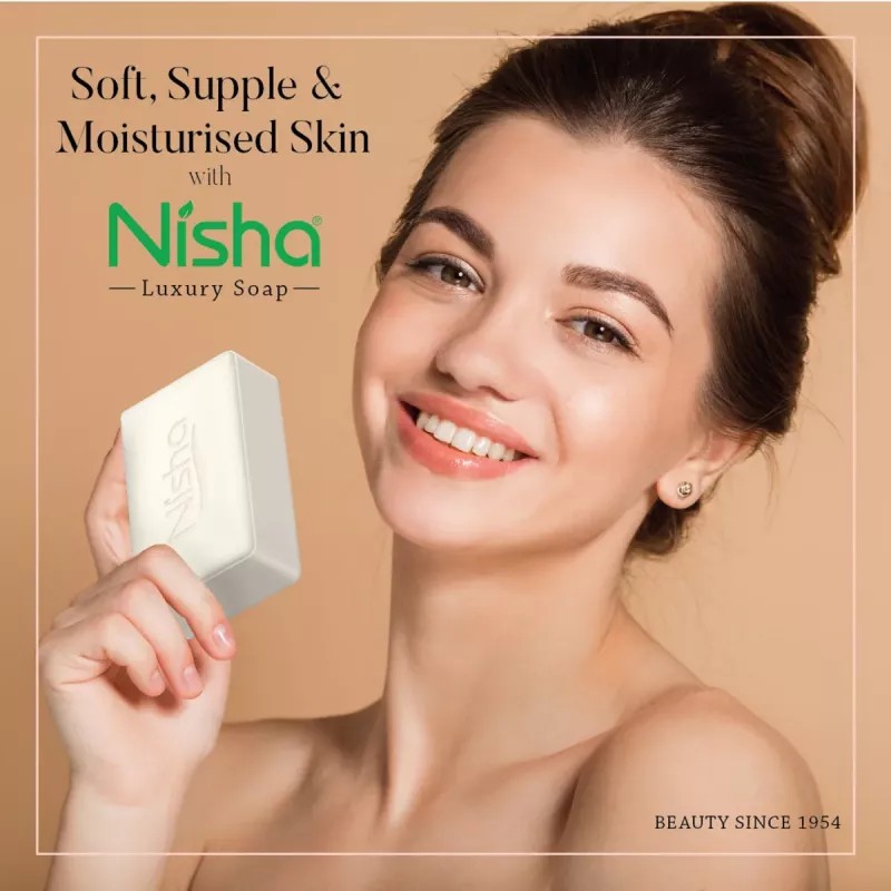 Nisha Luxury Soap Lily of The Valley (100g, Pack of 9)