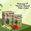 Nisha Nature Mate Henna Based Hair Color + 10 Minutes Quick Hair Colour (Each 60g) (1Pack)