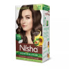 Nisha Creme Hair Color 3.0 Dark Brown (Colorant 30ml + Developer 30g) (1Pack)