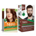 Nisha Hair Colour And Beard Colour For Man Natural Brown Combo (Hair Color 40g + Beard Color 120g) (1Pack)