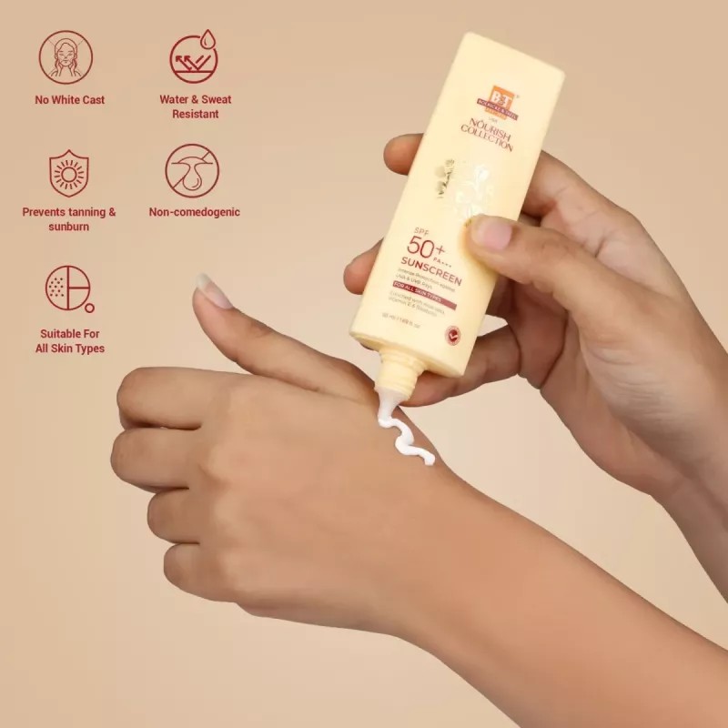 Willmar Schwabe India Nourish Collection Spf 50+ Sunscreen (50ml)