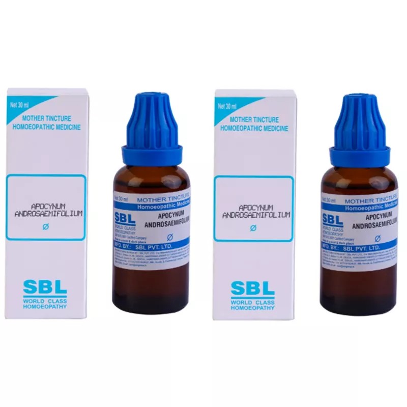 SBL Apocynum Androsaemifolium 1X (Q) (30ml, Pack of 2)