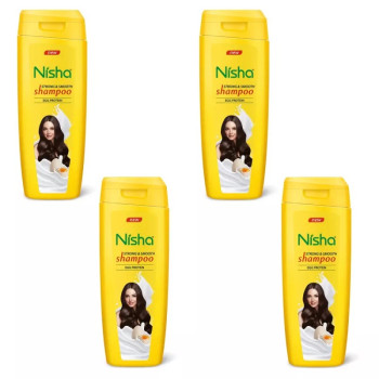 Nisha Egg Protein Shampoo (75ml, Pack of 4)