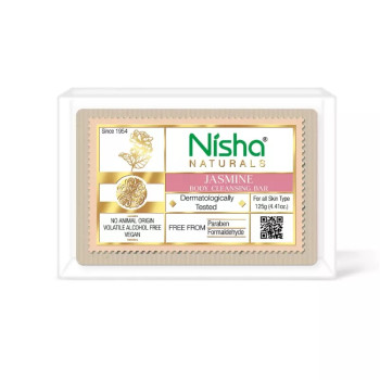 Nisha Jasmine Body Cleansing Bar (125g)